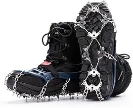 Naturehike 25-Tooth Simple Outdoor Climbing Crampons, Large, Navy Blue