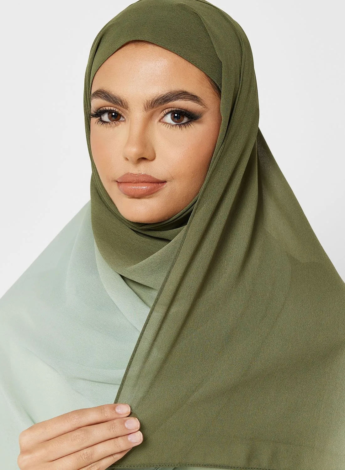 خيزانا أومبير الشيفون وشاح الحجاب