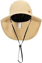 Naturehike Upf 50+ Fisherman Hat with Flap on the Neck, Brown