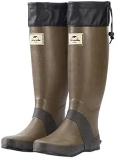 Naturehike High-Top Non-Slip Breathable Rain Boots, XX-Large, Brown
