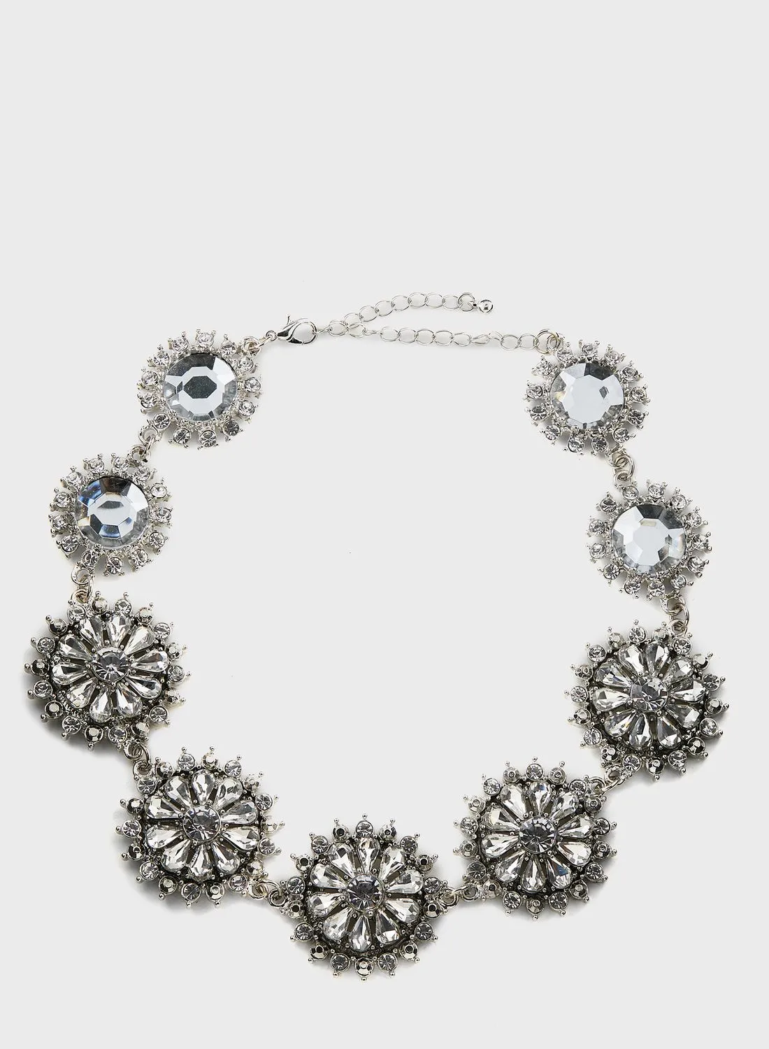 Khizana Floral Embellished Choker Necklace