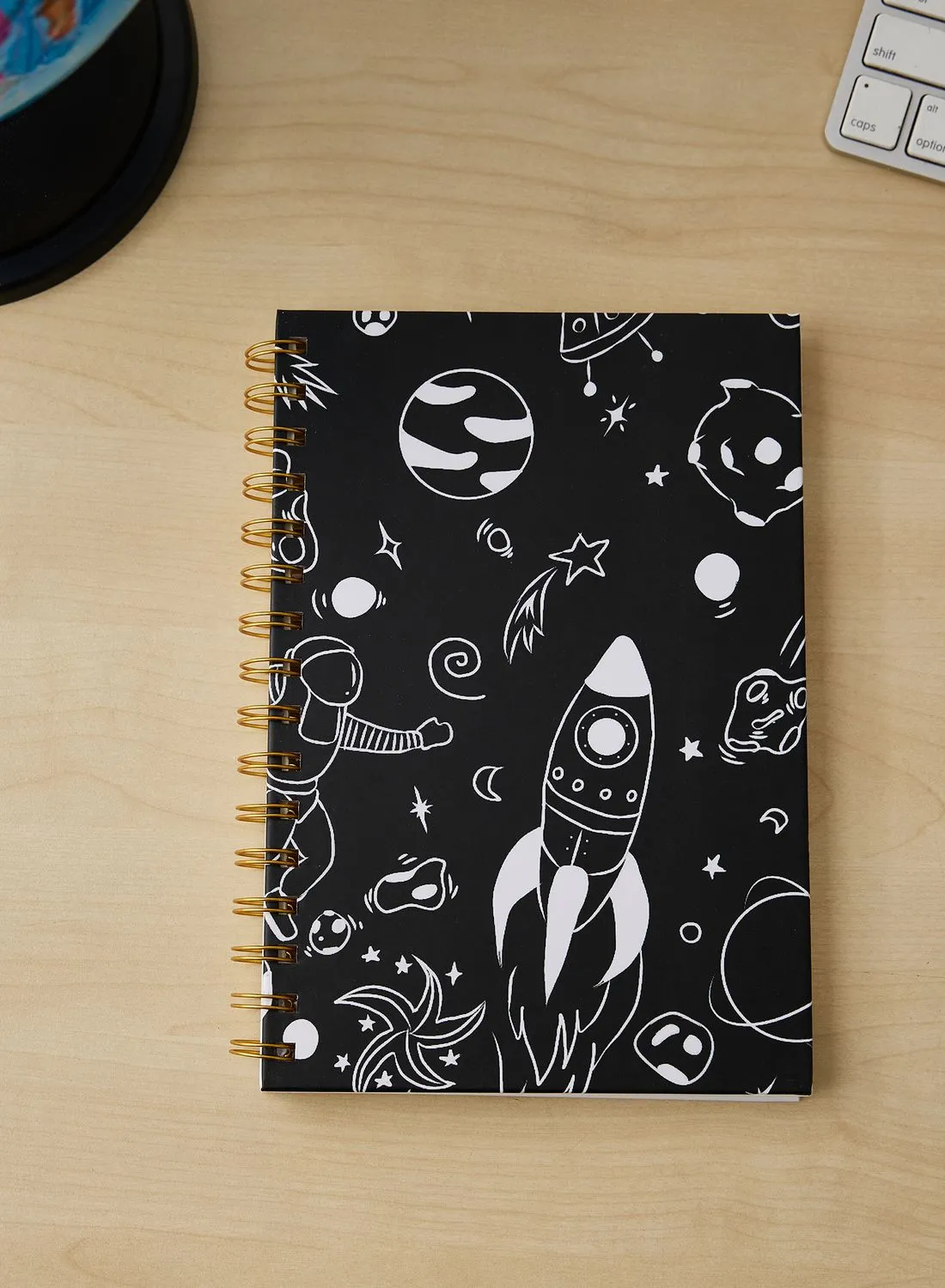 AURORA A5 Black Space Notebook