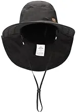 Naturehike Upf 50+ Fisherman Hat with Flap on the Neck, Black