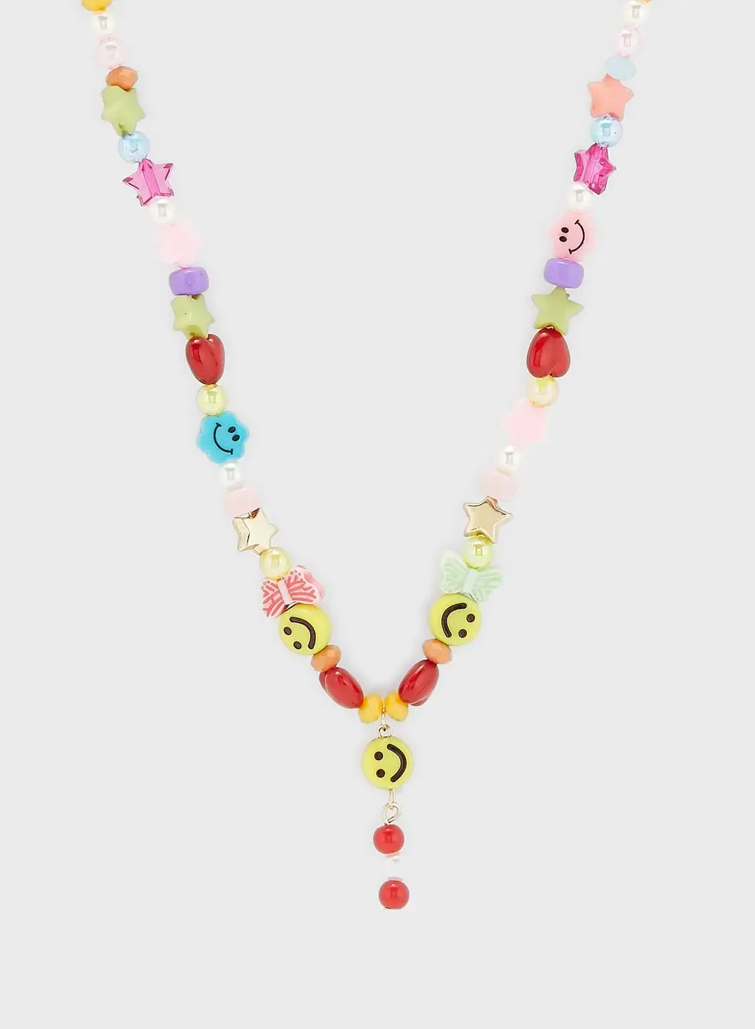 PIECES Beaded Necklace