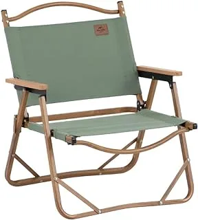 كرسي ألومنيوم خارجي قابل للطي من Naturehike MW02، مقاس 29 × 43 × 52 سم، أخضر