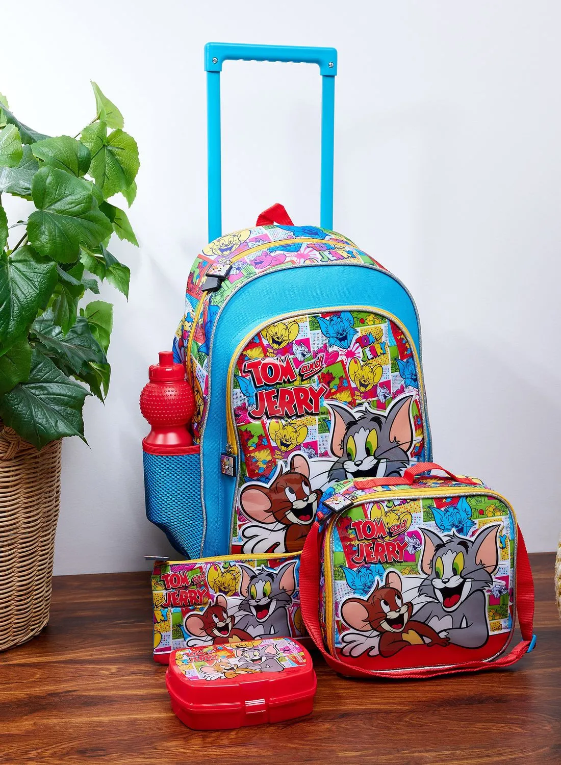 Tom & Jerry Back To School Tom&Jerry 5In1 Trolley Box Set