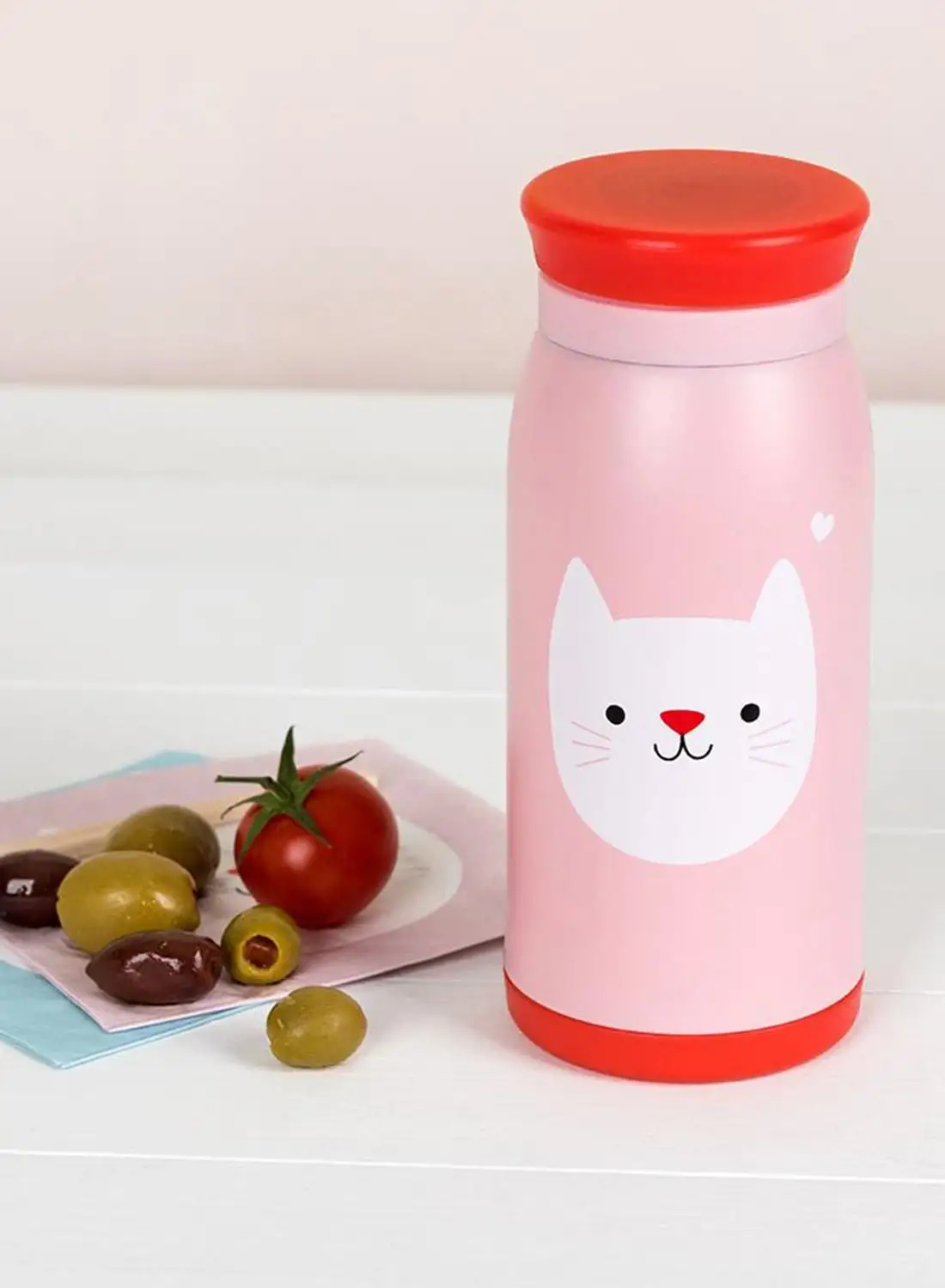 Rex London Cookie The Cat Flask