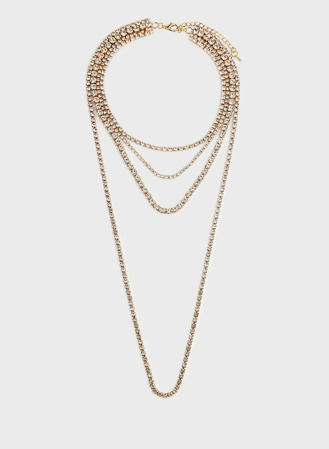 Ella Limited Edition Layered Diamante Necklace