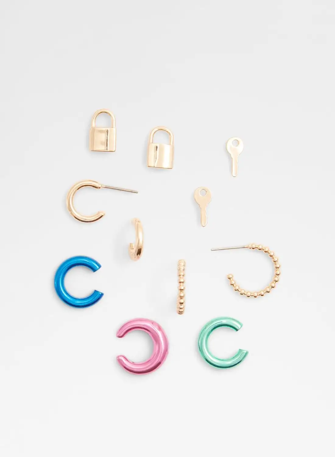 ALDO Keyhoop Earrings Set