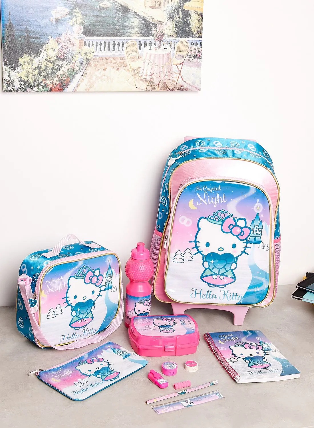 Hello Kitty Back To School Hello Kitty 6In1 Trolley Box Set