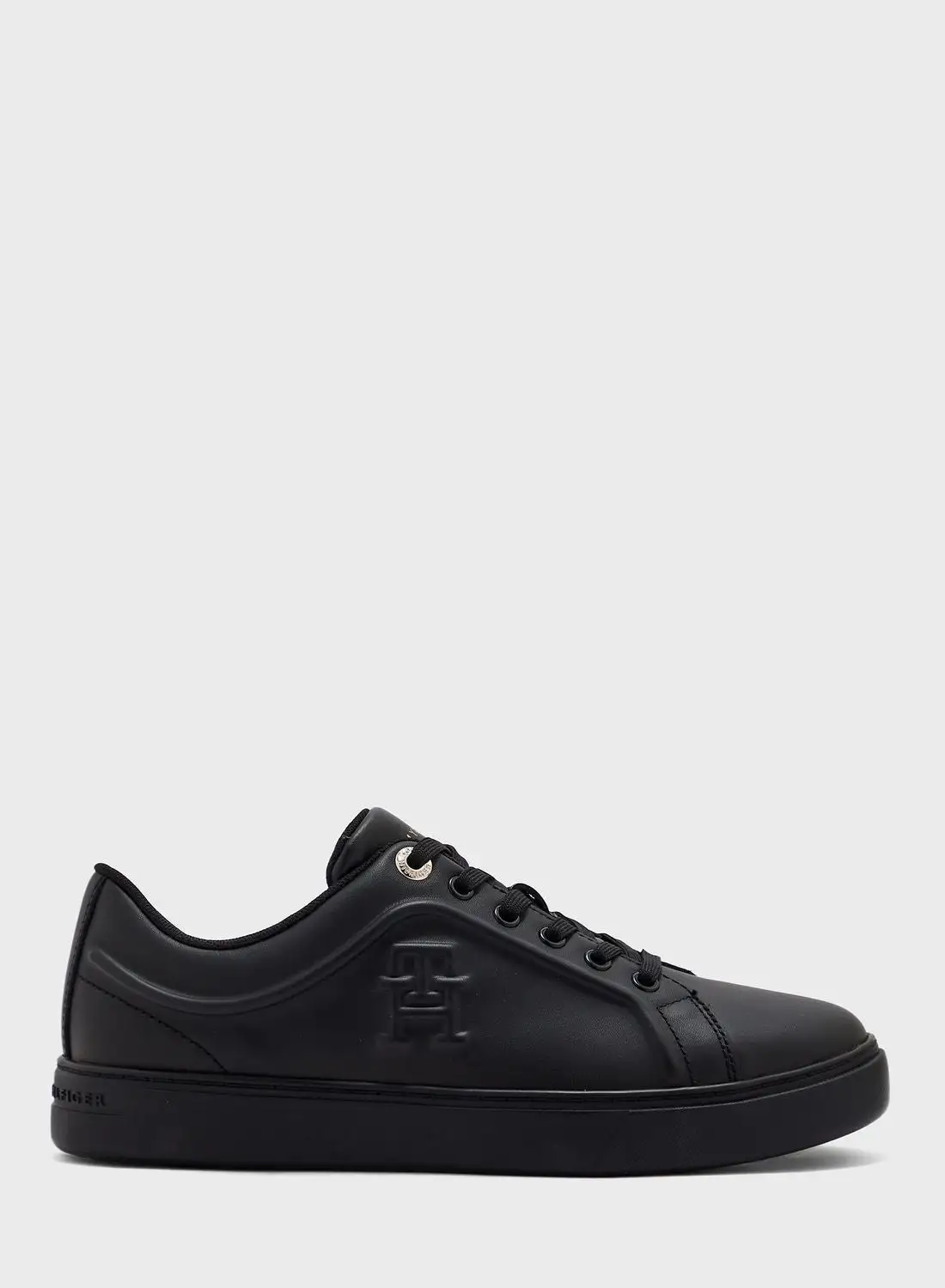 TOMMY HILFIGER Casual Leather Cupsole Sneakers
