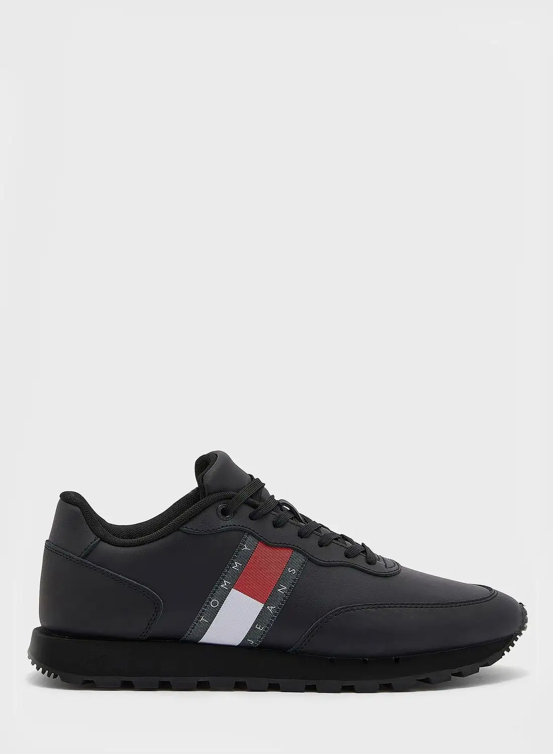 TOMMY JEANS Leather Runner Sneakers