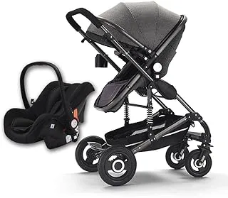 Hibobi 1487572 Two-Way High Landscape Folding Shock-Absorbing Baby Stroller
