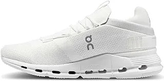On Running On Men's Cloudnova Sneakers, Undyed White, 8.5 Medium US