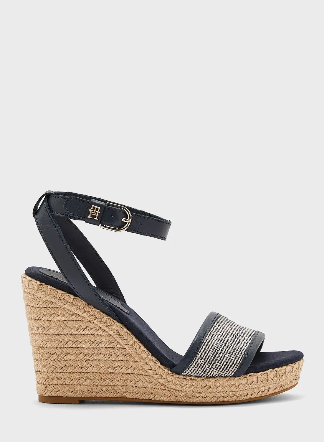 TOMMY HILFIGER Woven High Wedge Sandals