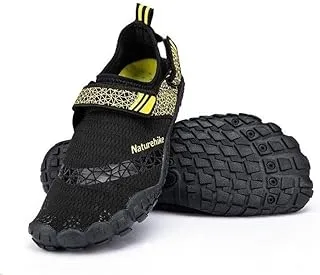Naturehike Silicone Anti-Slip Wading Shoes, X-Large, Black/Yellow