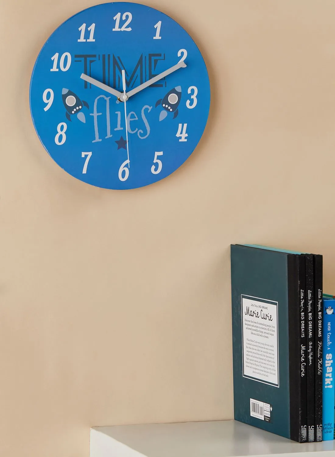 Premier Kids Time Flies Design Wall Clock