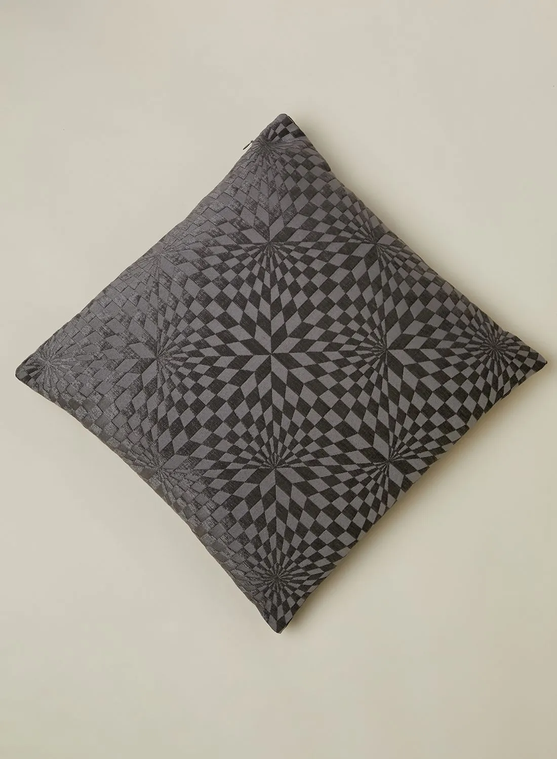 Noire Edit Printed Cushion With Insert 45 X 45Cm