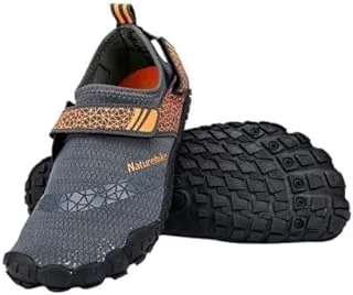 Naturehike Silicone Anti-Slip Wading Shoes, Medium, Grey/Orange