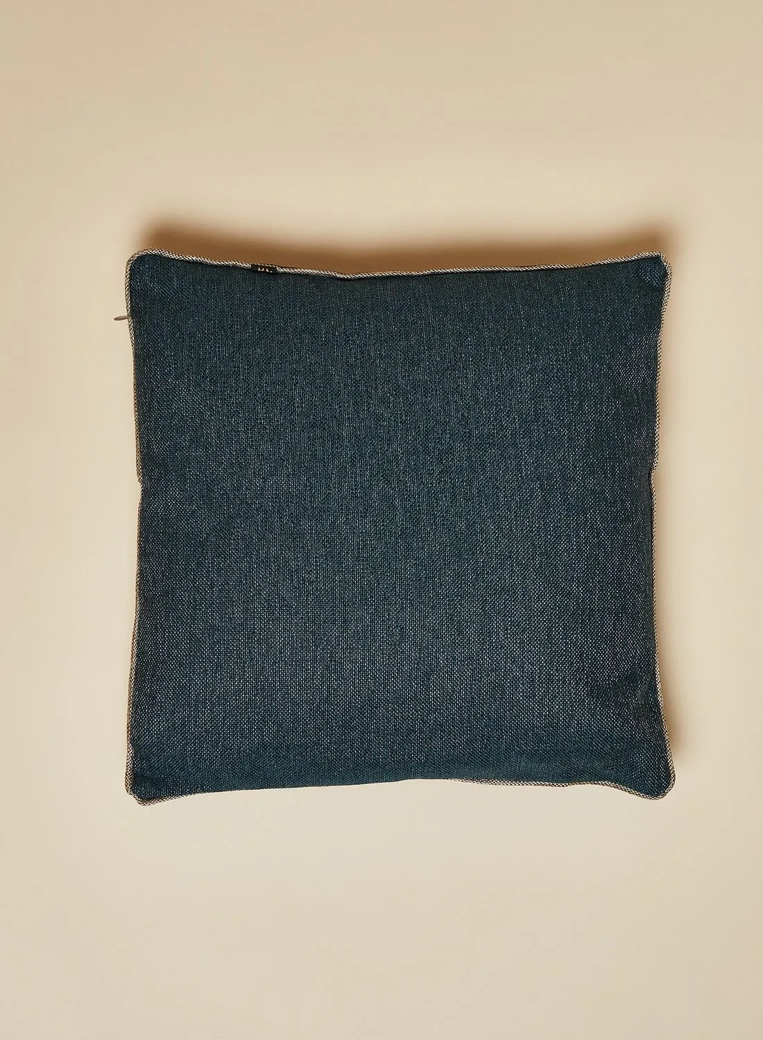 present time Dark Blue Cushion With Insert