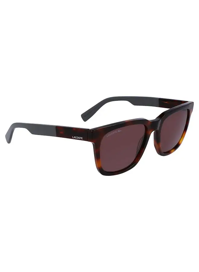 LACOSTE Unisex Rectangular Sunglasses - L996S-214-5419 - Lens Size: 54 Mm