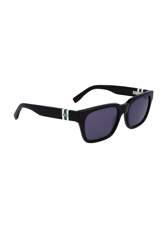LACOSTE Men's Rectangular Sunglasses - L6007S-001-5418 - Lens Size: 54 Mm
