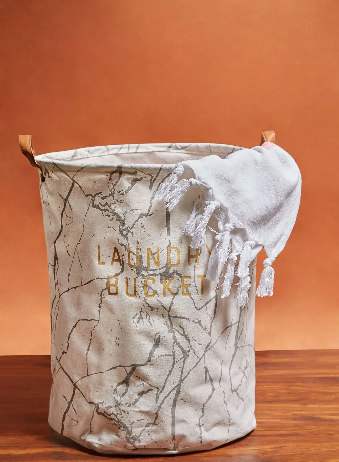AURORA Marble Laundry Basket