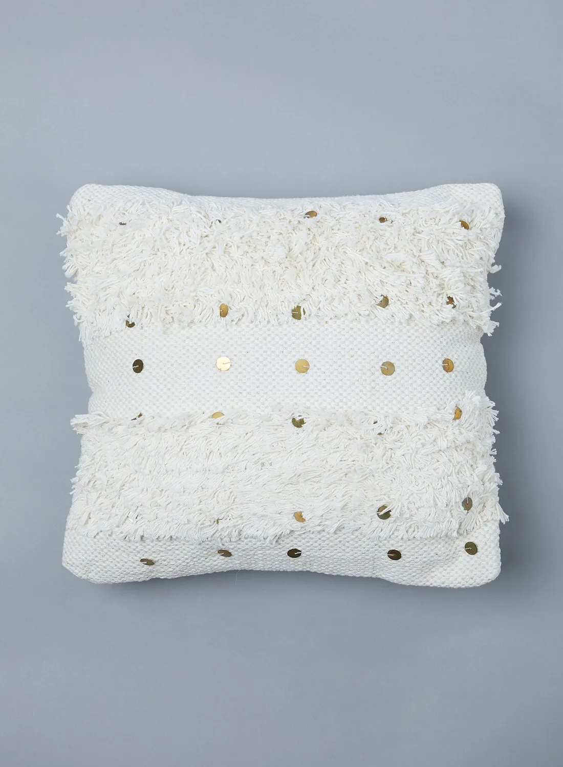 Noire Edit Sequin Cushion With Insert