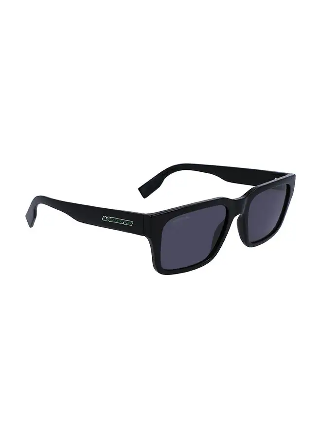LACOSTE Men's Rectangular Sunglasses - L6004S-001-5519 - Lens Size: 55 Mm