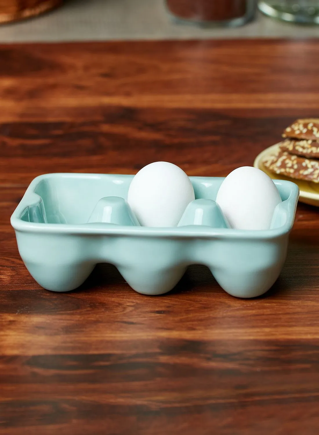 Premier Turqouise Ceramic Egg Storage Green One Size