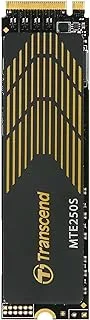 Transcend TS4TMTE250S 4TB MTE250S NVMe Internal Gaming SSD Solid State Drive - Gen4x4 PCIe, M.2 2280 with Graphene Heatsink, Up to 7,200MB/s