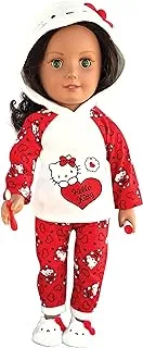 HAYATIGIRL Hello Kitty Pajama Set, Multicolor, TP101493
