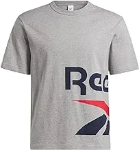 Reebok unisex adult GS SIDE VECTOR SS T-Shirt
