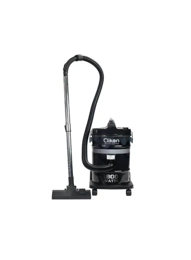 Clikon Vacuum Cleaner 21 L 1800 W CK4012 Black
