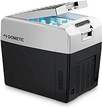 DOMETIC, Car refrigerator to heat and cool food and liquids, Weco refrigerator, Gray, capacity 33 L