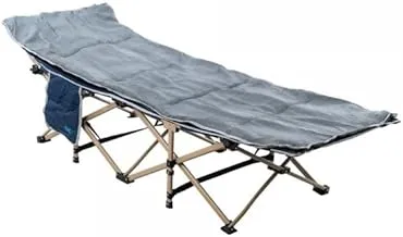 Al Rimaya Folding Bed with Padded Base, 190 cm x 68 cm x 35/52 cm