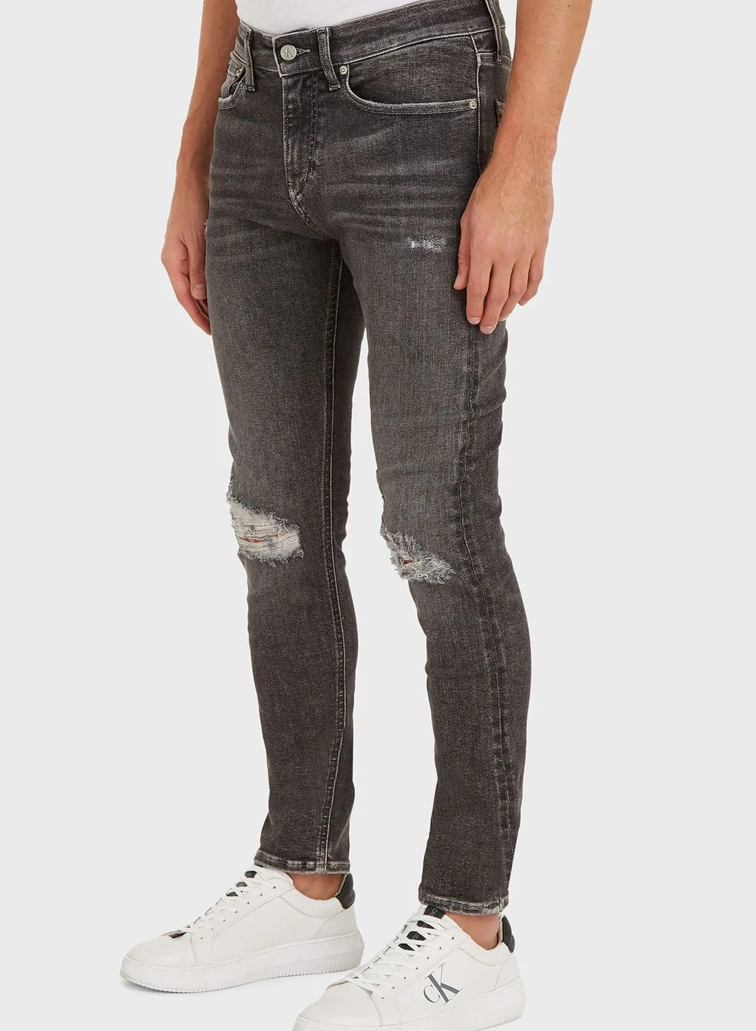 Calvin Klein Jeans Mid Wash Skinny Fit Jeans