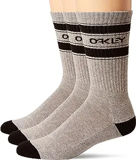 Oakley Baby Boys B1b Icon Socks 3 Pieces B1B ICON SOCKS (3 PCS) (pack of 1)