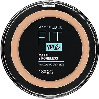 Maybelline new york fit me matte and poreless powder, 130 buff beige
