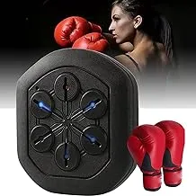 Smart Music Boxing Machine, Indoor Boxing Mat Training Equipment with Wall Mount for Home Fitness Gloves Gift