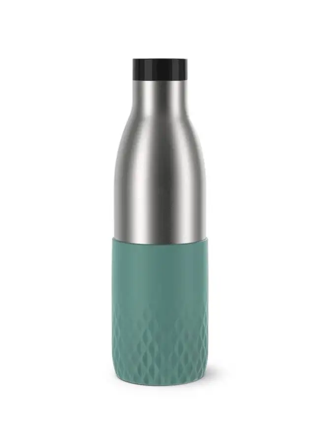 زجاجة تيفال بلودروب الحرارية من الستانلس ستيل أخضر / رمادي / أسود 0.7 لتر