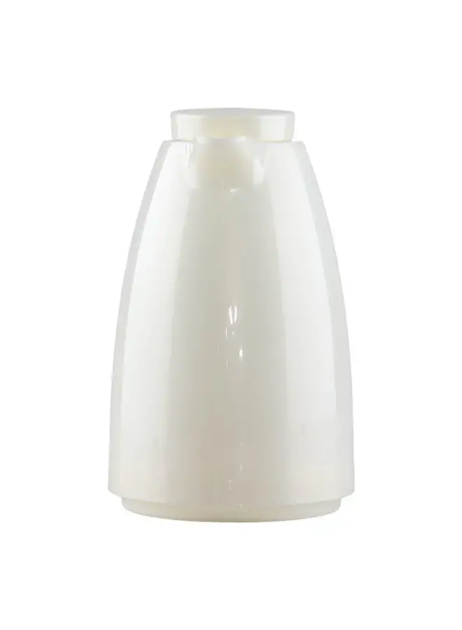 Bister Bister Vacuum Flask 1.0 Liter Plastic Body With White Glass Refil Without Asbestos L Cream White