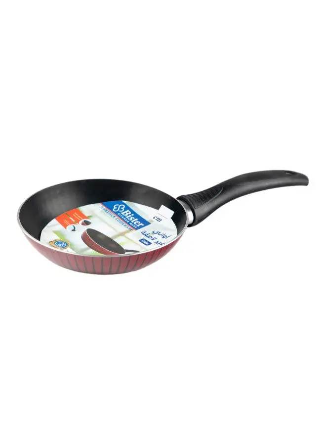 Bister Bister Classy Frying With Aluminium 2 Layered With Tefloan Coating 20 Cmdark Red