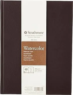 ستراثمور (467-8 STR-467-8 48 ورقة رقم 140 مجلة فنية بالألوان المائية، 8.5 × 11 بوصة، 8.5 بوصة × 11 بوصة، أبيض، 24