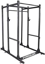 Body-Solid Powerline Rack with Extension and Multi Chin-Up Attachment, Black
