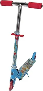 Mascube Tom and Jerry 2 Wheels Scooter for Kids, Blue/Red