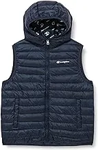 Champion Unisex Kids Legacy Outdoor Light Small Logo Hooded Padded vest