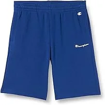 Champion 306337 Eco Future Spring Terry Long Bermuda Shorts for Boys, Small, BS559 Blue