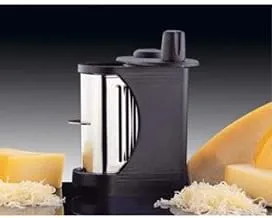 مبشرة الجبن من الفولاذ المقاوم للصدأ باللون الأسود