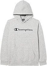 Champion Boy's Legacy American Classics - Ultra Light Powerblend Fleece Logo Hooded sweatshirt